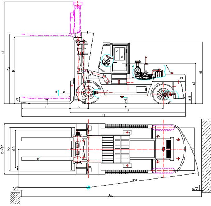 35 Ton Stone Forklift