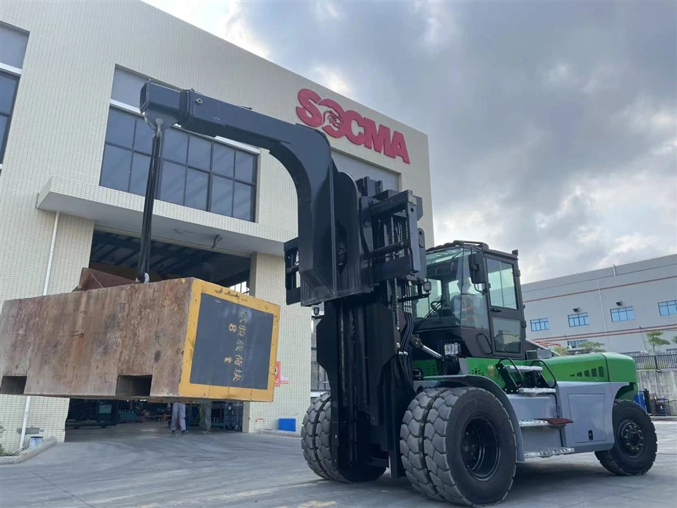18 Ton Diesel Heavy-duty Forklift 18 - тонный дизельный грузовой погрузчик