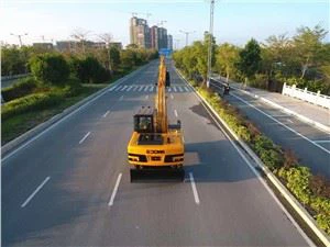 מחפר חשמלי 13 טון HNE120W-EL מחפר גלגלים