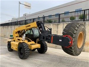 מעמיס טלפון 3.5 טון עם מתקן צמיגים