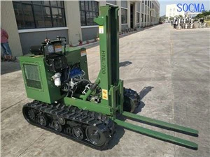 שלט רחוק מלגזת זחל שטח