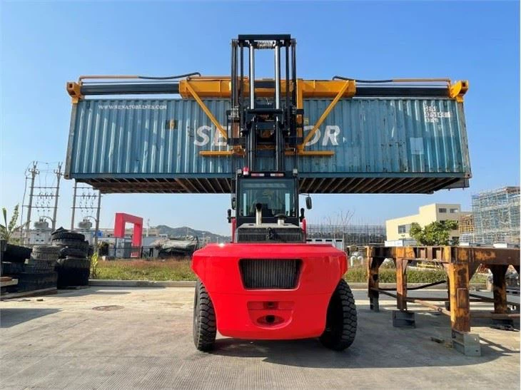 12 Ton Forklift Attach Container Clamp Work For Empty Container